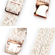 Lace Pet Dog Leash with Chest Strap – Elegant & Comfortable for Small to Medium Pets