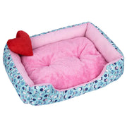 Thickened Winter Pet Bed – Soft, Warm Comfort for Small & Medium Pets