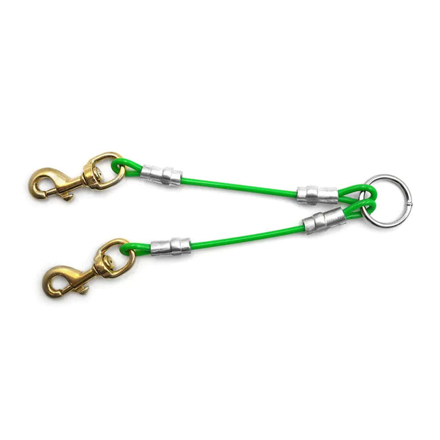 Dog Leash Splitter Coupler – Walk 2 or 3 Dogs with Ease