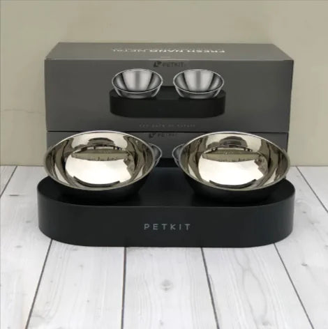 Adjustable Elevated Pet Feeding Bowls – Ergonomic, Durable & Stylish