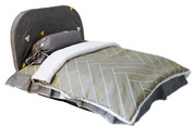 Washable Pet Bed for Small Dogs & Cats – Soft Cotton Comfor