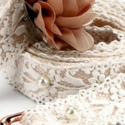 Lace Pet Dog Leash with Chest Strap – Elegant & Comfortable for Small to Medium Pets