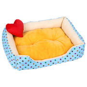 Thickened Winter Pet Bed – Soft, Warm Comfort for Small & Medium Pets