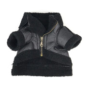 Punk Leather Sweater for Dogs – Bold Style Meets Cozy Comfort