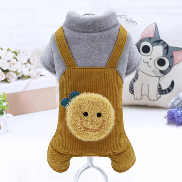 Plaid Dog Jacket - Warm Winter Coat for Small Dogs