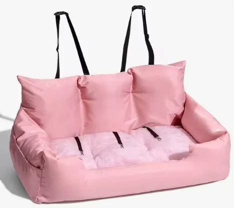 Thickened Cotton Car Seat for Dogs & Cats – Safe, Spacious & Washable