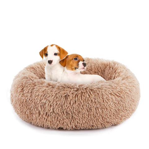 Orthopedic Fluffy Washable Pet Bed – Plush Comfort for Deep Sleep