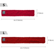 Thick Warm Scarf for Dogs – Cute Woolen Pet Scarf with Bow Tie