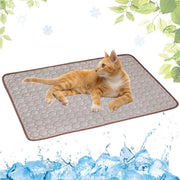 Cooling Mat for Dogs & Cats – Washable, Portable & Self-Cooling