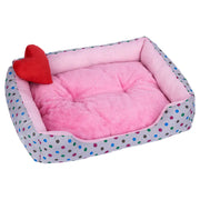 Thickened Winter Pet Bed – Soft, Warm Comfort for Small & Medium Pets