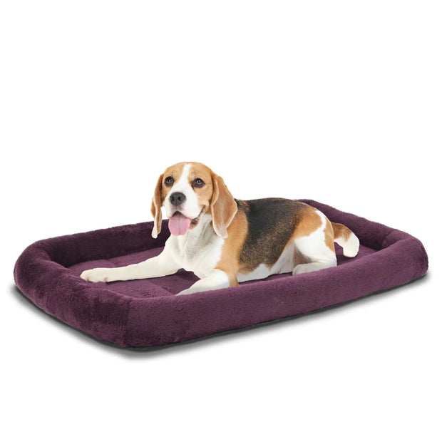 Patas Lague Bolster Dog Bed – Soft Foam Comfort for Medium Dogs