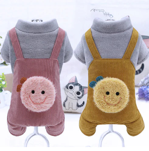 Plaid Dog Jacket - Warm Winter Coat for Small Dogs