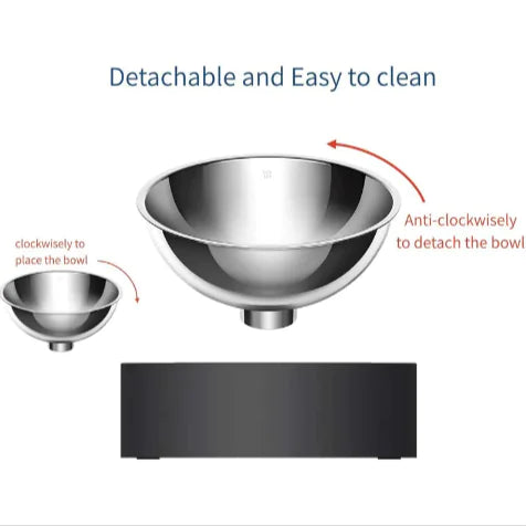 Adjustable Elevated Pet Feeding Bowls – Ergonomic, Durable & Stylish